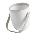 thumbnail image 2 of Mini Open Lid Trash Can Desktop Plastic Wastebasket Small Round Wastebasket Wall-mounted Trash Can Bathroom Kitchen Office Deals Of The Day Clearance, 2 of 9