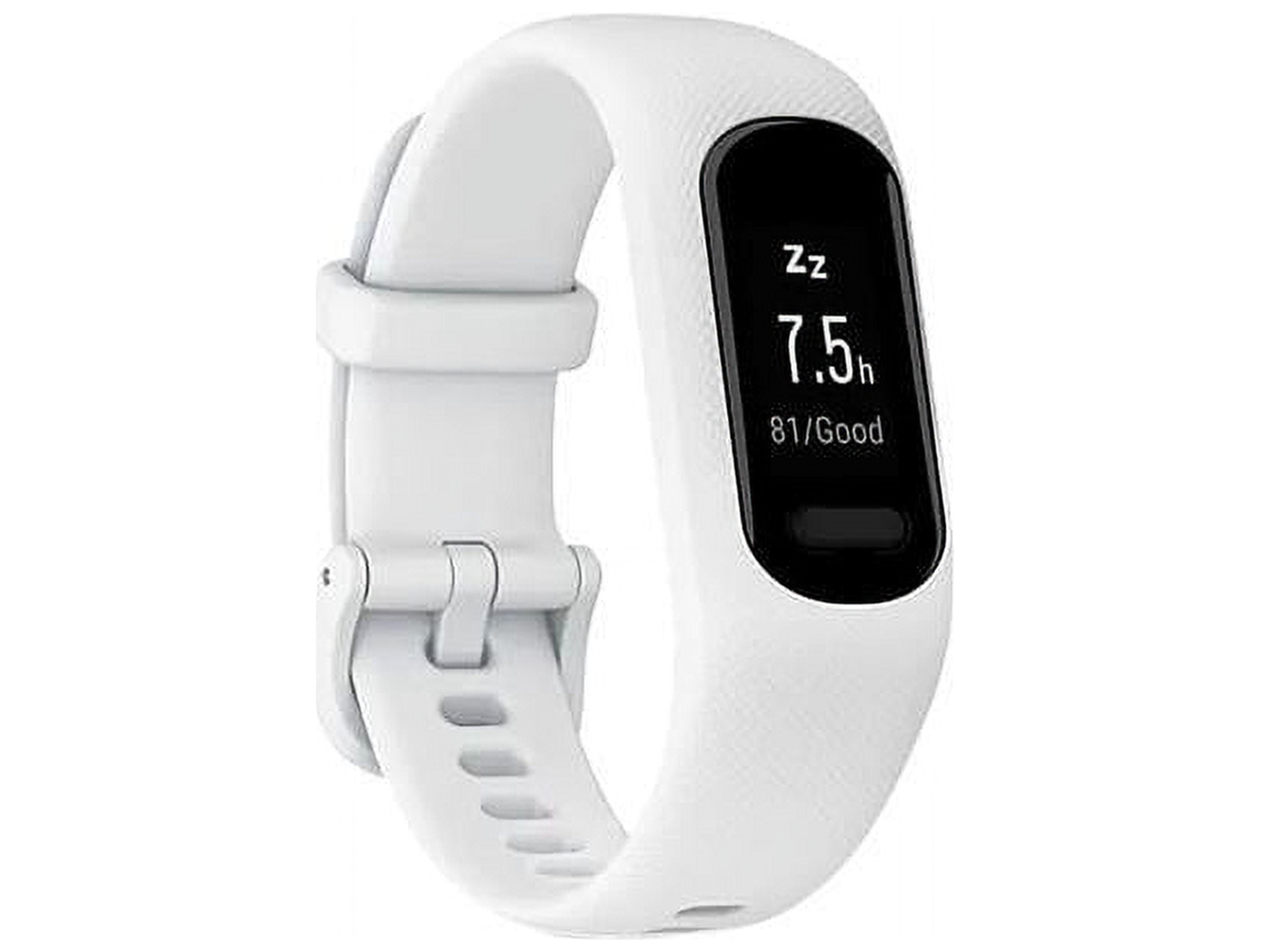 Garmin vívosmart® 5, Fitness Tracker, Long-Lasting Battery, Simple Design, White