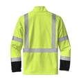 thumbnail image 4 of CornerStone Unisex ANSI 107 Class 3 Soft Shell Jacket | Water-Resistant High Vis Coat for Men & Women with Zippered Pockets, 4 of 4