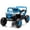 Blue, variant on iRerts 12V Electric Ride on UTV, Powered Ride on Cars with Parent Remote Control, LED Lights, Music Player, Front Shock Absorbers, Ride on Toys for Kids Boys Girls Ages 3-4, Black