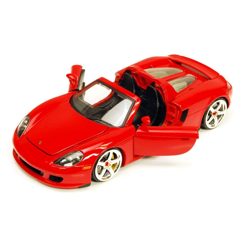 Porsche Carrera GT Convertible, Red - Jada Toys Bigtime Kustoms 91994 - 1/24 scale Diecast Model