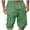 z_Green, variant on Blczomt Mens Shorts,Men Casual Solid Knee Length Cargo Pants With Pocket Straight Button Zipper Shorts