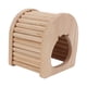 thumbnail image 3 of Casa para animales pequeños, casa con arco de madera para hámster, casa de escalada para hámster, cabaña escondite para hámster, rendimiento probado Jadeshay A, 3 of 8