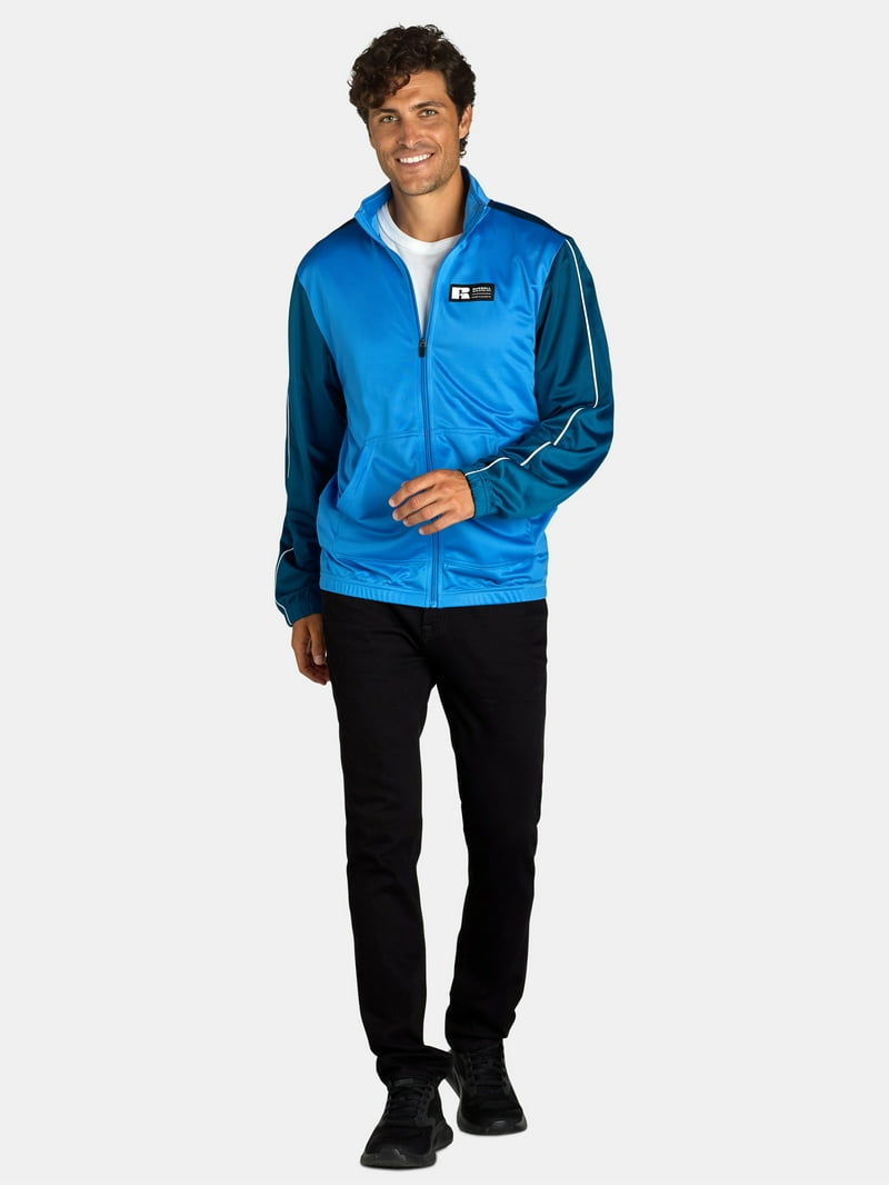 Russell Athletic Men's Polyester Tricot Jacket, Sizes S-2XL