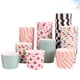thumbnail image 5 of EeaseMX 100 vasos de papel para muffins, cupcakes, postres, recuerdos de fiesta, repostería, pastelería (diseño variado), 5 of 8