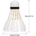 thumbnail image 2 of 3pcs Badminton Shuttlecocks Indoor Sports Balls Windproof with Great Stability Durability High, 2 of 8