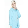 thumbnail image 5 of Cherokee Women's Snap Front Scrub Jacket with 3 Pockets and Knit Cuff - WW340, 5 of 6