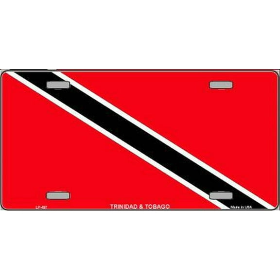 Trinidad and Tobago Flag License Plate