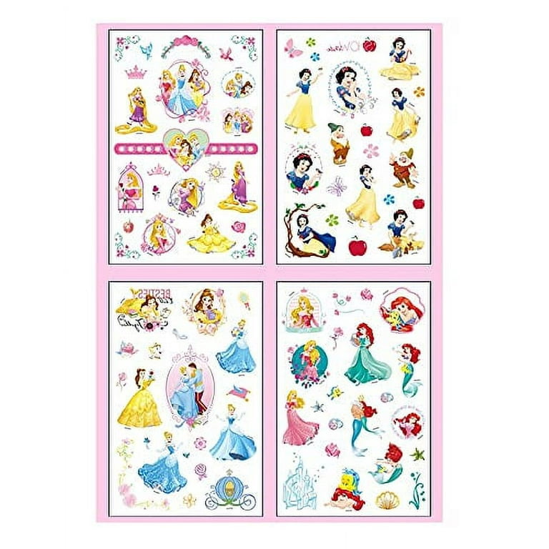Disney Princess Party Favors for Girls - Bundle with 30 Princess Mini Play  Packs Including Coloring Pages, Stickers, Coloring Utensils and Tattoos