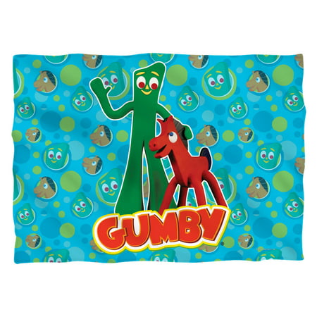 Gumby Best Friends Poly 20X28 Pillow Case White One