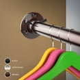 thumbnail image 2 of 1" Adjustable Closet Rod 28-48 inch and Socket Set - Bronze, 2 of 4