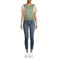 thumbnail image 5 of No Boundaries Juniors' Cinched Waist T-Shirt, 5 of 6