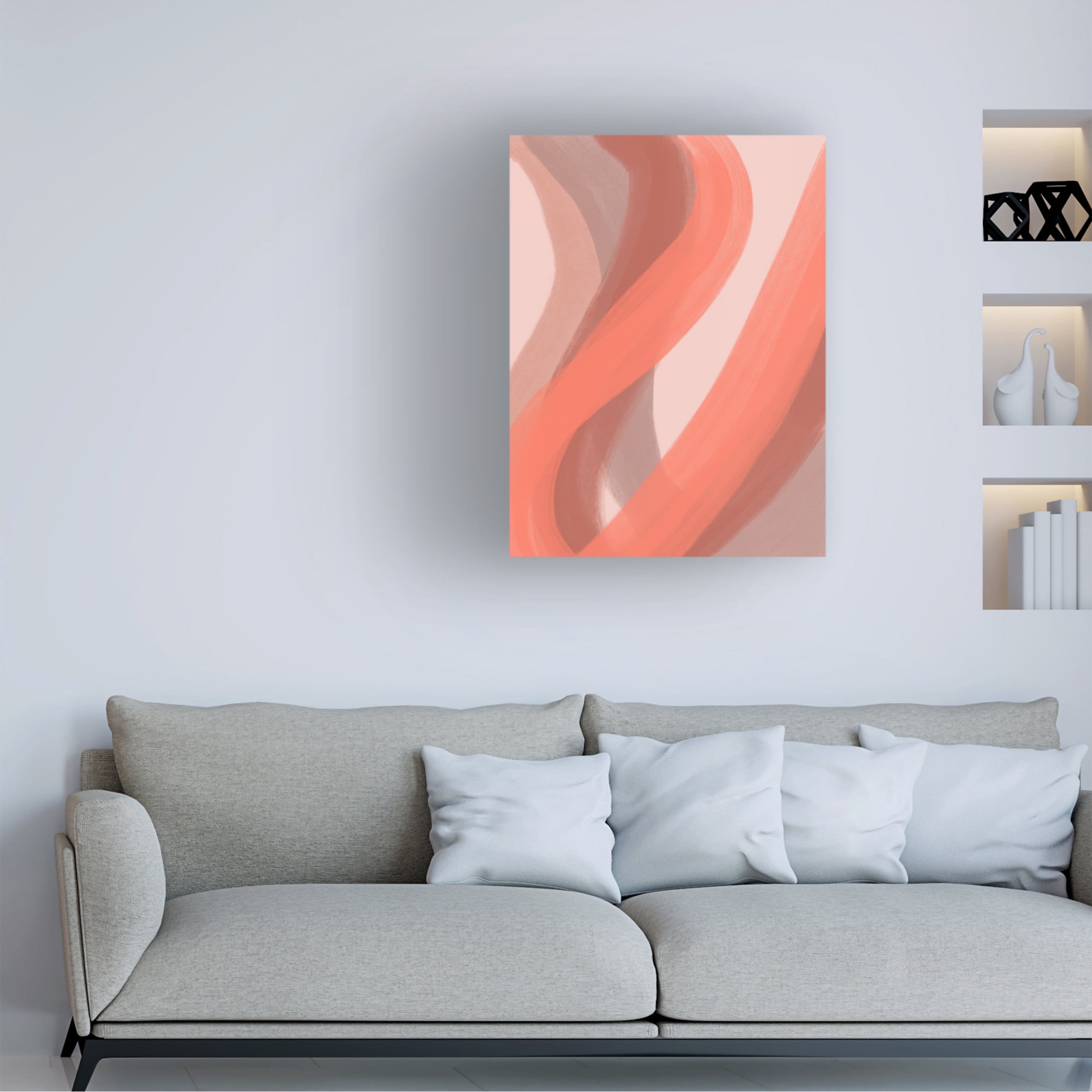 Trademark Fine Art Yopie Studio  Coral Canvas Wall Art