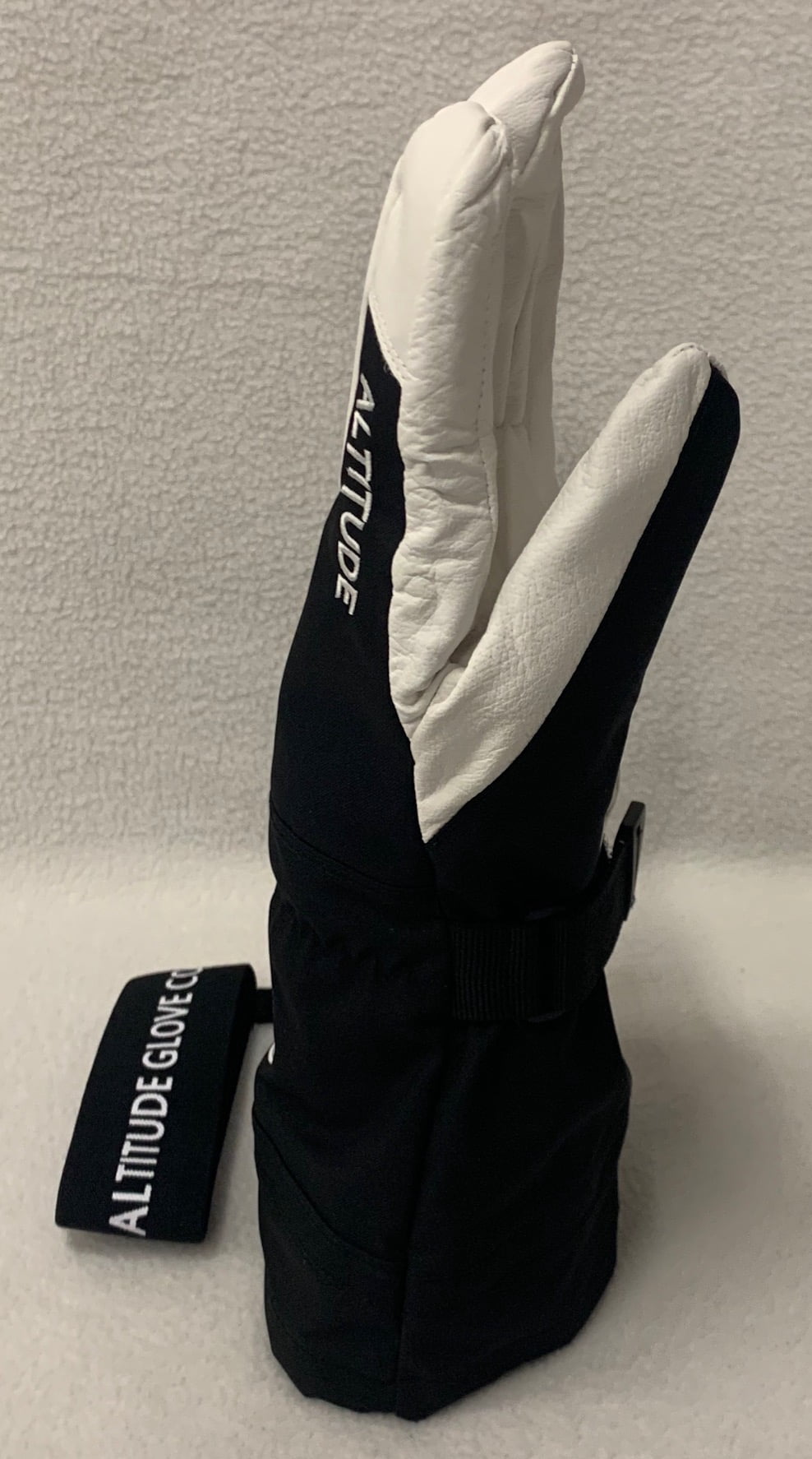 ALTITUDE BOARDWERX “TECH ALPINE” ARMY LEATHER HELI SKI GLOVE (MEDIUM) 7.25-8.5"