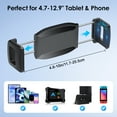 thumbnail image 3 of PrePat 360°Car Tablet Phone Holder for 4.7-12.9" iPad iPhone Windshield Dashboard Mount, 3 of 7