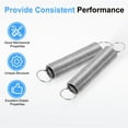 thumbnail image 4 of 2Pcs 0.4x4x20mm Extended Compression Spring, 304 Stainless Steel Spring, Silver, 4 of 6