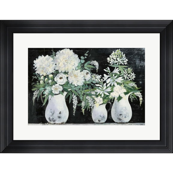 Great Art Now Late Summer Bouquet IV by Julia Purinton, Framed Wall Art, 26W x 20H