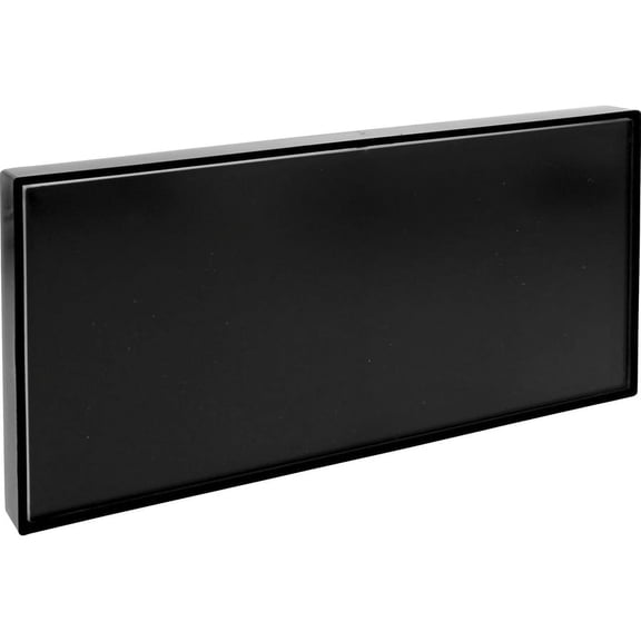 Lorell Snap Plate Architectural Sign - 1 Each - 8" Width x 4" Height - Rectangular Shape - Easy Readability, Injection-molded, Easy to Use - Plastic - | Bundle of 2 Each