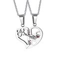 thumbnail image 1 of Collar Colgante Levantamiento De Pesas ejercicio Gimnasio Joyería Acero Inoxidable Para Motoristas Plata, 1 of 8