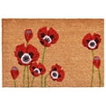 thumbnail image 1 of Calloway Mills 104032436 24 x 36 Po Coquelicots Rouges Paillasson Rectangulaire&44; Multi Couleur, 1 of 1