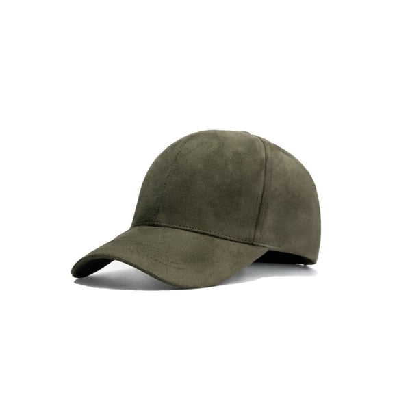 Gorra de Gamuza Unisex Brunel Green Army Talla Ajustable