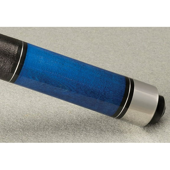 McDermott Star S78 Pool Cue Stick Blue Linen Wrap 3/8 x 10 Joint W/ Silver Rings
