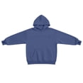 thumbnail image 6 of felwors Women's Oversized Pullover Pet Carrier Hoodie Cotton Blend Fleece Sweatshirt with Kangaroo Pocket Casual Navy for Size XXXXL, 6 of 8