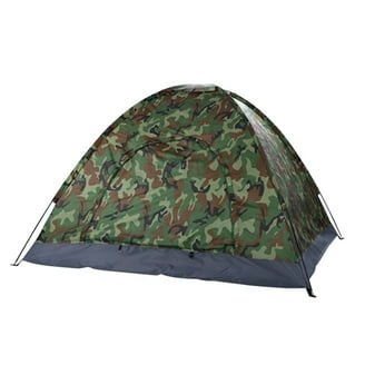 Texsport 01113 Hexagon 3-Person Camo Dome Tent 7' 8” x 6' 8” x 48