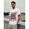 thumbnail image 6 of Men's 100% Cotton Short Sleeve Crewneck Graphic T-Shirt, Soft Breathable Moisture Wicking Casual Basic S-3XL, NH00019, 6 of 7