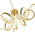 thumbnail image 4 of Magnolia LED Adjustable Chandelier // Sandy Gold, 4 of 4