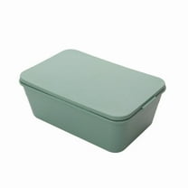 Food Storage Containers, Bread Box for Kitchen Counter Airtight, Breadbox Keeps Baked Goods, Snacks, Fruits, and Vegetables Fresh Longer, Green