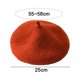 thumbnail image 2 of Gorro de boina, gorro cálido de invierno estilo francés de color sólido para mujeres y niñas, 2 of 5