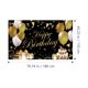thumbnail image 2 of 1pc cumpleaños tema fondo banner decorativo pared colgando banner fiesta decoración, 2 of 5