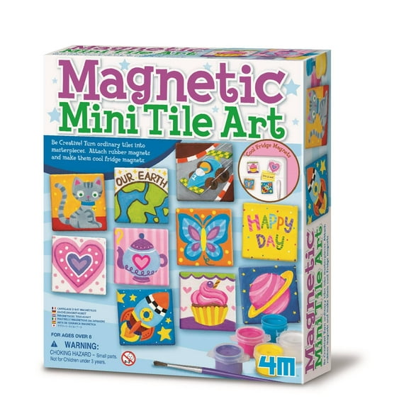 4M : Magnetic Tile Art
