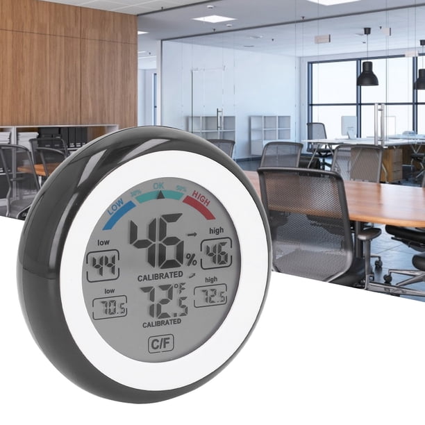 Termómetro Higrómetro ANGGREK Para Exteriores Sensor De Temperatura De Humedad Redondo