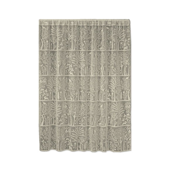 Heritage Lace 6315C-6084 60 x 84 in. Rabbit Hollow Panel, Cafe