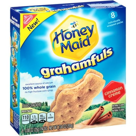 UPC 044000037086 product image for Nabisco Honey Maid Grahamfuls Cinnamon Creme Filled Crackers, 0.88 oz, 8 count | upcitemdb.com