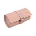 thumbnail image 2 of Caja de reloj portátil de cuero PU, bolsa de reloj de , caja de almacenamiento de reloj, pantalla de protección antiarañazos Vintage para Rosado Hugo Estuche de viaje para reloj, 2 of 7