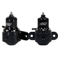 thumbnail image 1 of AEM Electronics Régulateur de Pression de Carburant 25-305BK 40-130 PSI; -6 AN Entrée/sortie de Stock; Essence; Billet; Aluminium, 1 of 3