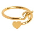 thumbnail image 3 of Xihbxyly Anillos de Inicial de Oro, Anillo Apilable con Letra Abierta, Joyería Ajustable con Alfabeto, Regalos Personalizados Únicos, Accesorio de Moda para Mujer, Perfecto para Mamá o Novia., 3 of 3