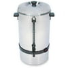 Coffee Pro Stainless Steel Commercial Percolating Urn 80 Cup(s) - Multi-serve - Stainless Steel