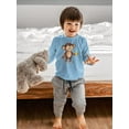 thumbnail image 2 of Monkey With A Banana Long Sleeve Toddler -Image by Shutterstock,  2 Toddler, 2 of 4