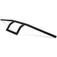 thumbnail image 4 of Krator Motorcycle Handlebar 1" Black Box Window Attack Style Compatible with Honda CM 250 400 450 Custom, 4 of 5