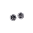 thumbnail image 2 of Men's No Hole Magnetic Clip Earrings, Sparkling Crystal Cluster Fashion Jewelry, Hypoallergenic Pain-Free Earrings for Daily Casual and Formal Occasions, 2 of 8