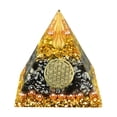 thumbnail image 3 of Cristales Orgonite Pyramid Epoxy Resina Orgone Energy Healing Ornament (A) Ehuebsd Libre de BPA, 3 of 8