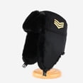thumbnail image 4 of Jiibva Unisex Winter Trapper Hat, Thickened Winter Ushanka Hat, Mens Pilot Bomber Hat With Ear Flaps for Outdoor Skiing Skating, 4 of 7