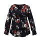 thumbnail image 1 of Tops Para Mujer Top de Maternidad Camiseta de Manga Larga Con Estampado de Flores Cinturón Para Embarazadas Ropa de Enfermería S Odeerbi ODB159879, 1 of 9