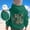 Dark Green, variant on RTKFRFLM Girls JESUS Letter Print Hoodie Religious Graphic Long Sleeve Pullover Sweatshirt Light Purple 12-13 Years