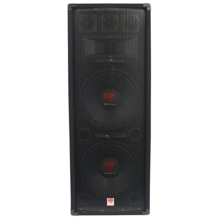 Rockville RSG12.2 Dual 12” 2000 Watt 3-Way 8-Ohm Passive DJ/Pro Audio PA Speaker