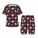 thumbnail image 1 of Balery Turkey And Thanksgiving Conjunto de Pijama Infantil de Manga Corta con Estampado – Ropa de Dormir de Algodón Suave-Small, 1 of 6